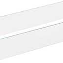 Nuu Garden Tempered Glass Wind Guard for Rectangular Propane Fire Pit Table 28.7''*10.2''*5.5'' Inch, Durable Flame Guard Shield with Aluminum Alloy Corner Brackets for Outdoor Patio Gas Fire Table