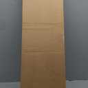 NECAUX Custom 36 x 75 Inch Clear Table Cover Protector, 1.5mm Thick Wood Grain Transparent Tablecloth Plastic Protective Desk Pad for Dining Table, Meeting Table, Trainning Table, Conference Table