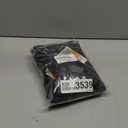 AKEfit 40 Inch Firewood Log Hoop Cover, Heavy Duty 600D Oxford Outdoor Waterproof Round Log Rack Cover with Zipper & 2 Windproof Buckle Straps & Drawstring,Round Firewood Rack Cover 40 INCH, Black