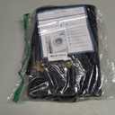 Washable Area Rugs 2'x4' Non-Slip Modern Abstract Soft for Living Room Entryway Bedroom Nursery, Print Pattern, Dark Black Gold