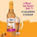 Jordan's Skinny Mixes Syrups Sugar Free Coffee Syrup, Pumpkin Spice Flavor Drink Mix, Zero Calorie Flavoring for Chai Latte, Protein Shake, Food & More, Gluten Free, Keto Friendly, 25.4 Fl Oz, 1 Pack