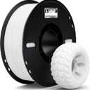 ELEGOO TPU Filament 1.75mm White 1KG, 95A Flexible Soft 3D Printing Filament 1KG Spool(2.2lbs) Fits for Most FDM 3D Printers