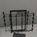 TJ.MOREE Chip Rack Display Stand, Chip Bag Holder for Party Display 3-Row 48 Clips Countertop Snack Hanger, Snack Retail Display Rack for Party, Concession