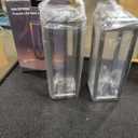 2 Pack Cordless Table Lamp Rechargeable, IP55 Waterproof, 60h Runtime Protable Outdoor Table Lamps, 3 Color Stepless Dimming Battery Powered Table Lamp for Dinner/Restaurant/Bedroom/Cafe