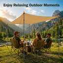 4 Pack Adjustable Tarp Poles, Telescoping Aluminum Tent Poles for Canopy