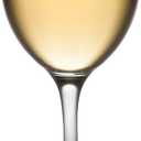Red Co. Set of 6 Classic Glass 8.75 fl oz Stemmed All-Purpose White Wine Goblets, Clear