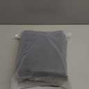 KVAEY Linen Back Car Seat Cover, Anti-Slip Long Bottom Rear Seat Cover Protector with Storage Pockets, Breathable Linen Rear Bench Seat Protector Cushion Pad for Most Vehicles (Black & Red, Back)