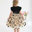 Sinhoon Toddler Girl Tulle Dress Summer Ruffle Sleeveless Baby Girl Fashion Casual Dresses 8Y