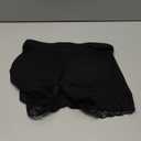 Womens Fake Buttock Briefs Butt Lifter Padded Control Panties Hip Enhancer Underwear Shapewear Boyshort (Small, Black)