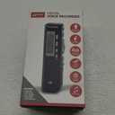 GPX PR047B 4GB Digital Voice Recorder, Black