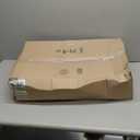 UERMEI 5x7 Area Rug Living Room Rugs - Washable Neutral Modern Abstract Soft Thin Large Rug Indoor Floor No Slip Rug Carpet for Bedroom Under Dining Table Home Office Decor - Brown Grey