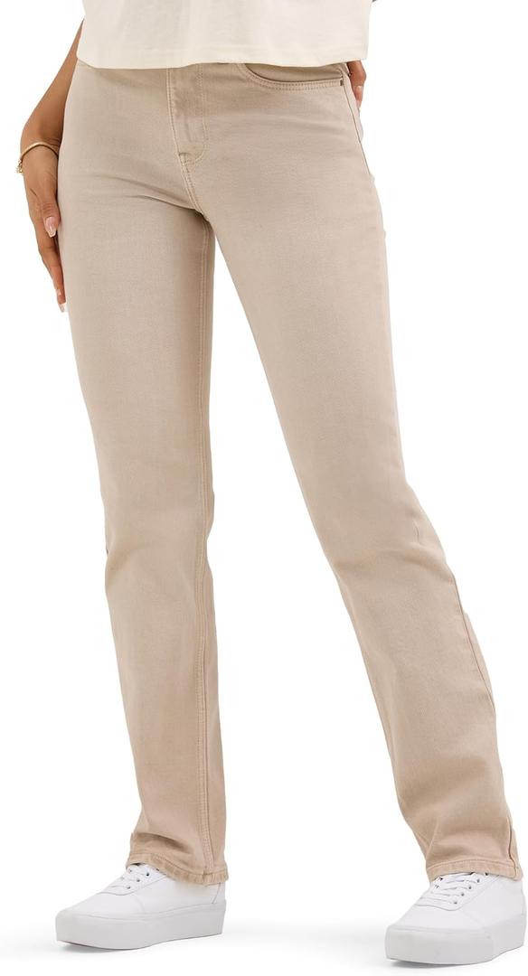Wrangler Women's High Rise True Straight Fit Jean 0-32