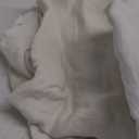 Bedsure Linen Duvet Cover King Size - Linen Cotton Blend Bedding Set, Soft & Cozy, 3 Pieces, 1 Duvet Cover 104x90 Inches and 2 Pillowcases, White Color Cooling Bedding, Comforter Sold Separately