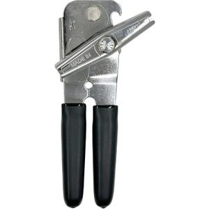 EasyTwist Heavy-Duty Manual Swing Away Can Opener with Carbon Steel Cutting Blade by B53  Made in the USA  Comfortable Grip, Smooth Operation, Rust-Resistant, Ideal for Home or Commercial Kitchens