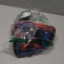 JOYIN Halloween Led Mask, Light Up Mask and Gloves for Cosplay Costume (Red & Blue), 3 Modes Scary Glow in The Dark Masks for Boys Girls Halloween Party Dress Up Accessories, Gifts Giving