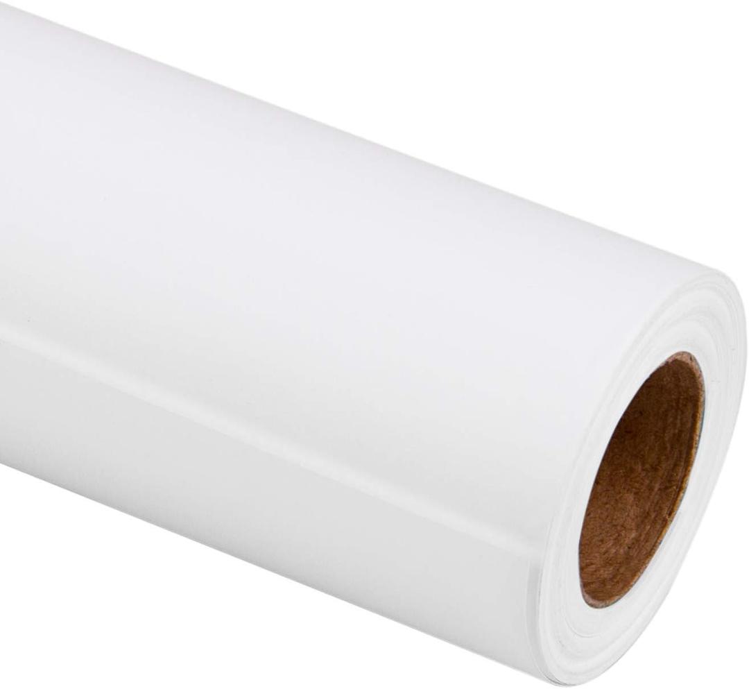 RUSPEPA 30"x 393"(32.8') White Kraft Wrapping Paper Large Jumbo Roll, Recyclable Art Gift Wrap Paper for Gift Wrapping, Table Covering, Craft Supplies, Bouquet Flower, Poster Bulletin Board, 80GSM (30x393 Inch (Pack of 1))
