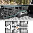 Side Truck Bed Molle Panel Rack System Compatible with 2022 2023 2024 2025 Toyota Tundra 5.5FT Accessories Cargo Storage Organizer Tools Rack Fit for 22-25 Toyota Tundra Accessories