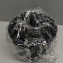 Black 3" Inlet High Flow Clamp-On Cold Air Intake Filter Cleaner 76mm Cone Replacement Dry Air Filter