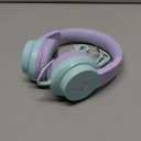 Candy Bila Kids Headphones, Wired Headphones for Kids Over Ear with Microphone, 85/94dB Volume Limiter Headphone for Girls Boys, Foldable Headphone for Learning & Entertainment,Gradient Purple