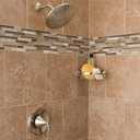 Moen Brushed Nickel 8-Inch Fixed Single Function Round Wide Rainshower Showerhead, 2.5 GPM, 6345BN