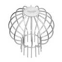 3iGoods Gutter Guard, 304 Stainless Steel Roof Drain Cover, Anti-Clogging Filter for Leaves & Debris, Outdoor Pipe Protector for Roofs, Balconies, and Gardens (Pack of 1, 3 inch)