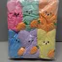 12Pcs New Upgrade Easter Bunny Plush, Easter Rabbit with Carrot Stuffed Animals, Adorable Easter Basket Easter Bunny Decorations for Kids (Multicolored)