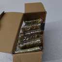 N9R 160pcs Gold Plastic Silverware - Gold Plastic Utensils Set - Tableware Flatware Kit 80 Forks, 40 Spoons, 40 Knives Disposable Cutlery Set for Party, Wedding, Birthday