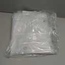 Barossa Design Narrow Shower Curtain Liner with 3 Magnets - 36" x 78", Waterproof PEVA Shower Liner for Small Long Bathroom Stall, PVC Free, Metal Grommets - Clear, 36X78