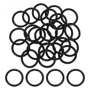 uxcell 50Pcs AS-214 O-Rings, Nitrile Rubber O-Rings 1" ID, 1-1/4" OD, 1/8" Width Round Sealing Gasket for Automotive Machine Plumbing Sealing Repair (70 Durometer, Black)