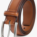 Men's Genuine Leather Dress Belts, Handmade Classic Every Day Leather Jeans Belt for Men Work Business Casual
