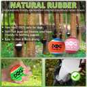 Squeaky Balls for Dogs, Squeaky Dog Toys Balls for Fetch, Funny Puppy Chew Toys, Built-in Squeaker, Idea for Doggie Birthday Gift, Large - 4 Pack (Mixed Color A)