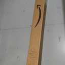 Ivilon Drapery Window Curtain Rod - End Cap Style Design 1 Inch Pole. 48 to 86 Inch Color Brushed Nickel