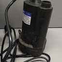 Acquaer 1/3 HP Submersible Water Pump, 115V Sump Pump with 3/4 Garden Hose Adapter, 2160 GPH High Flow Water Removal for Swimming Pool Cover Hot Tubs Flooded House Basement, Black