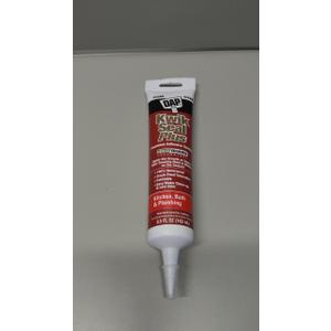 Dap 18546 5.5 Oz Kwik Seal Plus Kitchen & Bath Adhesive Caulk w/Micro