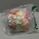 XunYee 6 Pcs 35.4 ft Flower Garlands Artificial Wildflower Vines Floral Hanging Backdrop Fake Flower Garlands Faux Silk Wildflower Vine for Wedding Bridal Shower Home Garden Wall Arch Decor(Rose)