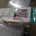 ClosetMaid Suite Symphony Wood Closet Organizer Starter Kit with Tower and 3 Hang Rods, Shelves, Adjustable, Fits Spaces 4 9 ft. Wide, Pure White