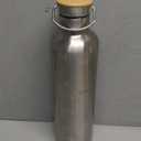 Blockhütte Vacuum Insulated Stainless Steel Water Bottle - 34 oz | Wide Mouth Insulated Metal Bottle for Cold Drinks | Perfect for Travel, School, Kids, Adults, Water Canteen, BPA-Free, 1 Piece