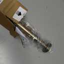 Ivilon Tension Curtain Rod - Spring Tension Rod for Windows or Shower, 24 to 36 Inch. Warm Gold