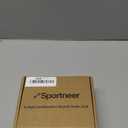 Sportneer Bike Lock: 5 Digit Combination High Security Anti Theft Bike Chain Lock - 3.2/3.6/4ft Heavy Duty Keyless Bicycle Lock for Bike, Motorcycle, Scooter, Door & Gate - 4/6mm Thick, Easy to Use (Black)