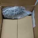 KNOBWELL Window Curtain Rod 3/4" Diameter, Black Curtain Rod with Twisted Cage Finials, 22-42" Adjustable Rods, 4 Pack