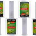 4-Pack Industrial Mini Clear Stretch Wrap Film 80 Gauge 5.1" 1000ft for Pallet Wrap, Durable Self-Adhering Packing, Moving, Packaging, Heavy Duty Shrink Film Chuangseed