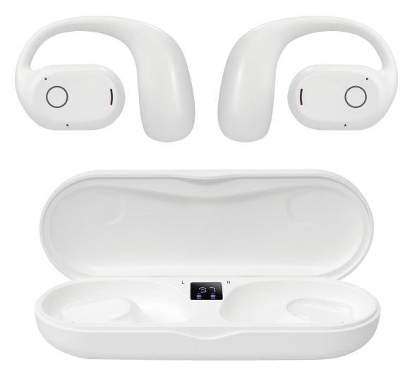 iLive Driver Clear Truly Wireless Open Ear Earbuds in White