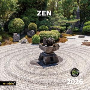 2026 Wall Calendar,Calendar 2026, November 2025 - December 2026, Wall Calendar Zen, 12" x 24" Opened,Full Page Months Thick & Sturdy Paper for Calendar Organizing & Planning