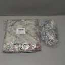 Inisajace Christmas Garage Door Cover with Led Light, Merry Christmas Door Decorations, Santa Large Front Door Banner Sign, Merry Xmas Holiday Backdrop Background Supplies Decor 7x16 Ft