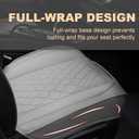 Front Car Seat Covers for Infiniti,Leather Waterproof Seat Protector Custom Fit Infiniti G35 G37 Q50 QX60 QX50 QX80 FX EX,2 Pack,Gray