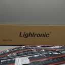 Lightronic Extra Durable Outside-Mount Auto Vent Window Visor, Fits 2008-2013 Toyota Highlander, UV Protection Rain Guard, Original Wind Deflector, No-Drill Easy Install, Dark Smoke, 4-Pcs