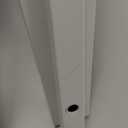 SUPERJARE Console Table with Outlet, 63 Inch Sofa Table with Charging Station, Narrow Entryway Table, Skinny Hallway Table, Behind Couch Table, for Living Room, Plants, White (7.9"D x 63"W x 31.5"H) White