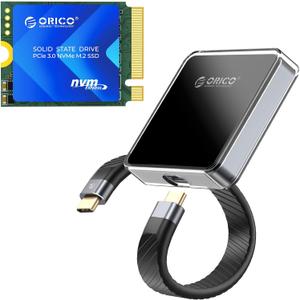 ORICO Magnetic M.2 NVMe 2230 Enclosure AP30 J10 2230 M.2 NVMe SSD 256GB Bundle