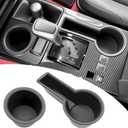 Center Console Cup Holder Compatible with 2014-2024 Toyota 4Runner Drink Holder Cupholder Coast for 2023 4Runner Accessories(for 4runner 14-24)