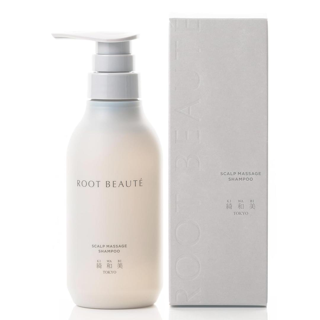 Kiwabi Root Beaut Itchy Scalp Shampoo  Sulfate-Free Natural Shampoo for Dry, Oily & Sensitive Skin  ph-Balanced Scalp Treatment with 23 Botanicals for Hair Growth & Hydration